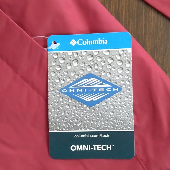 🆕 Columbia Women's Timber Pointe II Jacket, Small - Beet (Red), NWT, Authentic - Picture 4 of 6